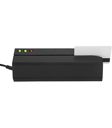 Deftun MSR605X USB Magnetic Stripe Credit Card Reader Writer Encoder